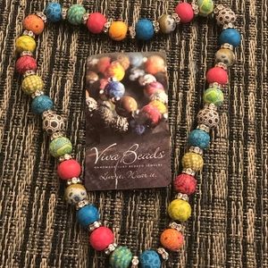 3/$15 NIB Viva Beads Vibrant Necklace💝